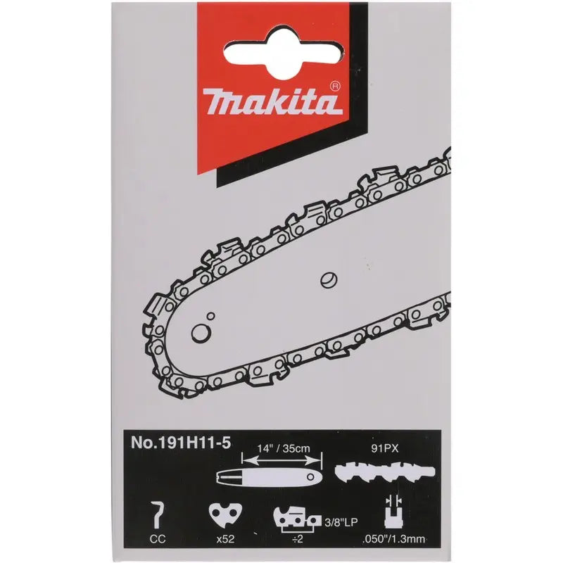 Makita Accessori - Catena di ricambio per la sega, lunghezza 35 cm 191H11-5