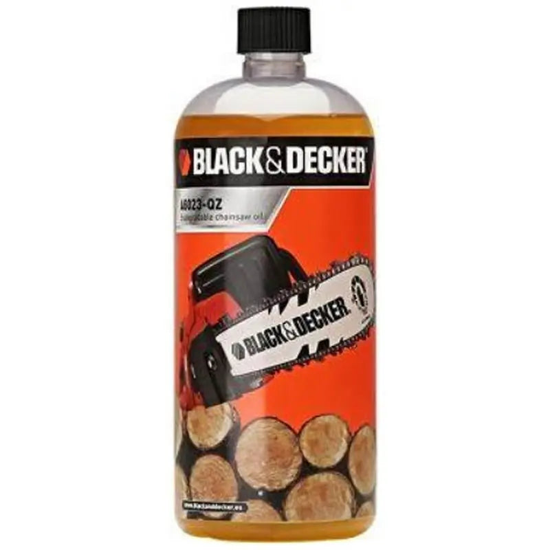 BLACK+DECKER Accessori - Olio per motoseghe 1 l A6023-QZ