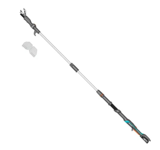 Gardena - troncarami telescopico AKU 18V HighCut 250/18V P4A, 1x batteria 2,0 Ah, caricabatterie 14774-20