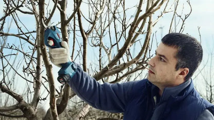 Bosch Attrezzature da giardino - Cesoie a batteria 12V, 2x batterie 3,0 Ah, caricabatterie 06019K1021