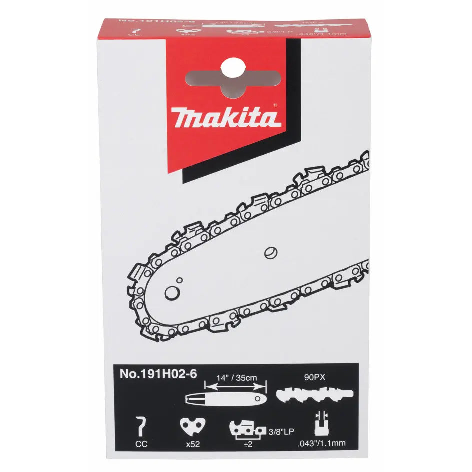 Makita Accessori - Catena di ricambio per sega, lunghezza 35 cm 191H02-6
