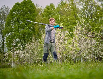 Gardena - troncarami telescopico AKU 18V HighCut 360/18V P4A, senza batteria e caricabatterie 14776-55