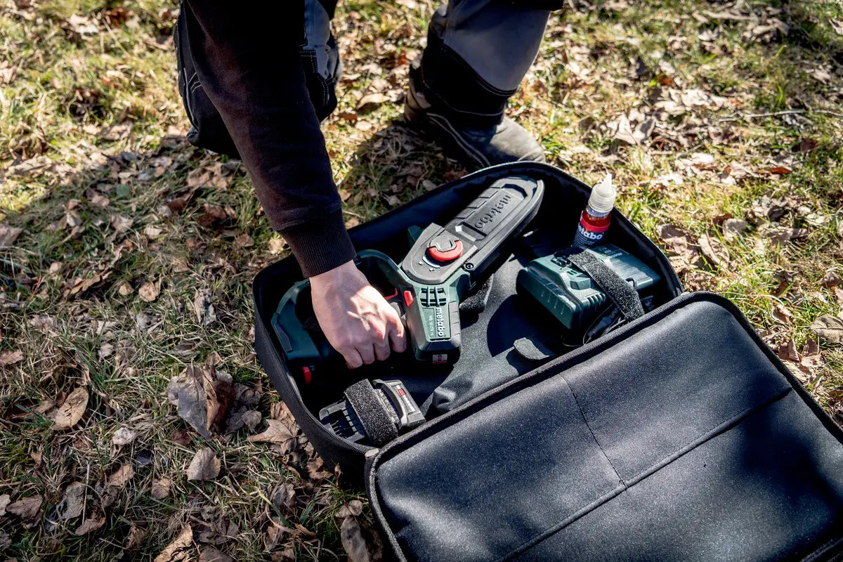 Metabo  Sega per potatura a batteria 18V 15 cm, 1x batteria 2,0 Ah, caricabatterie 600856500